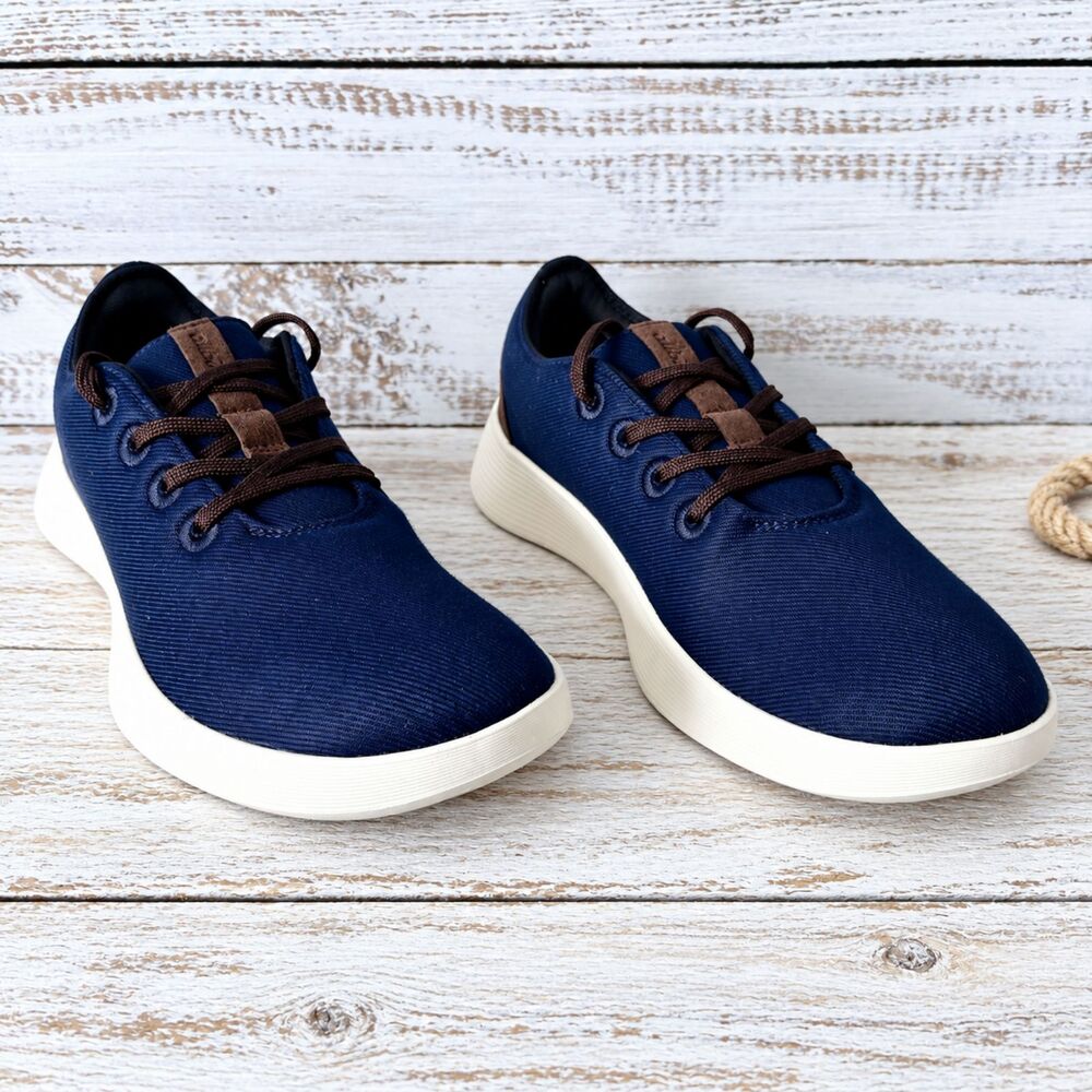 NWOB Allbirds Wool Runner 2 Navy Brown Men’s 10#1303